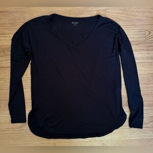 V-Neck Long Sleeve Top